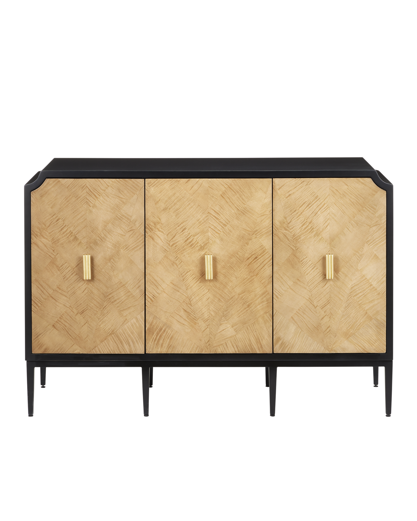 Currey & Co. Kallista Taupe Cabinet 3000-0270