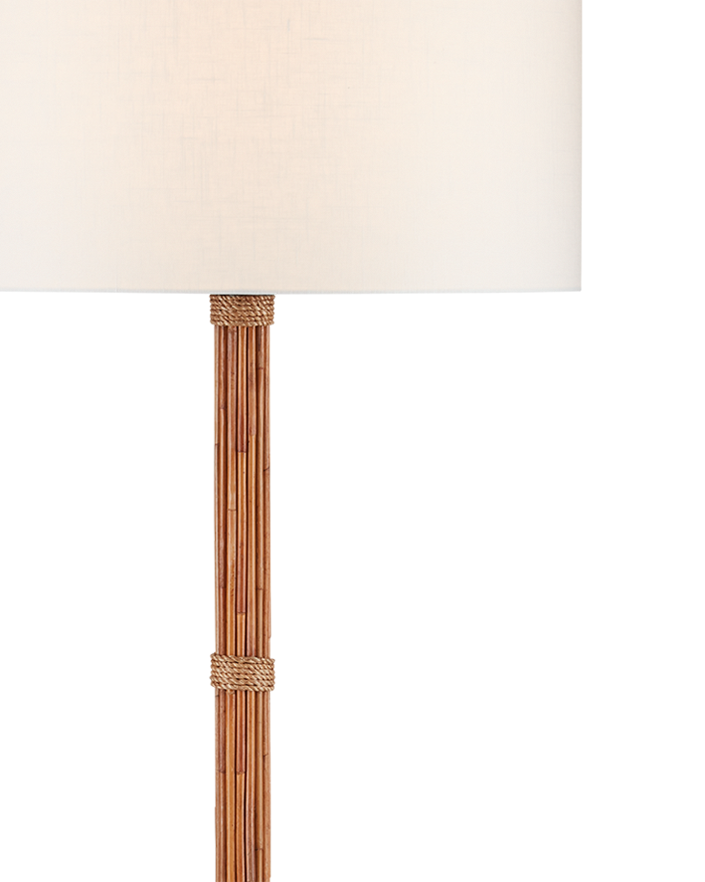 Currey & Co. Reed Floor Lamp 8000-0103