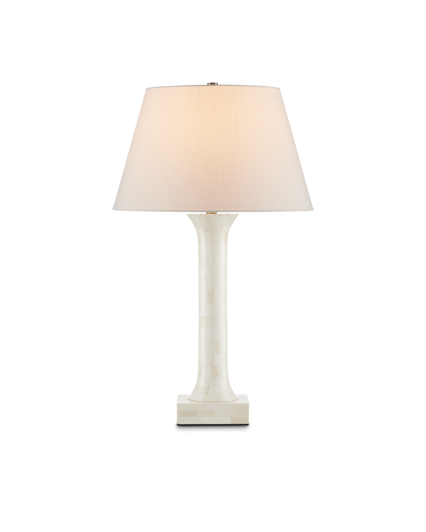 Currey & Co. Haddee White Table Lamp 6000-0863