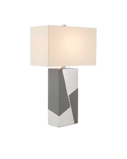 Currey & Co. Clarice Nickel Table Lamp 6000-0724