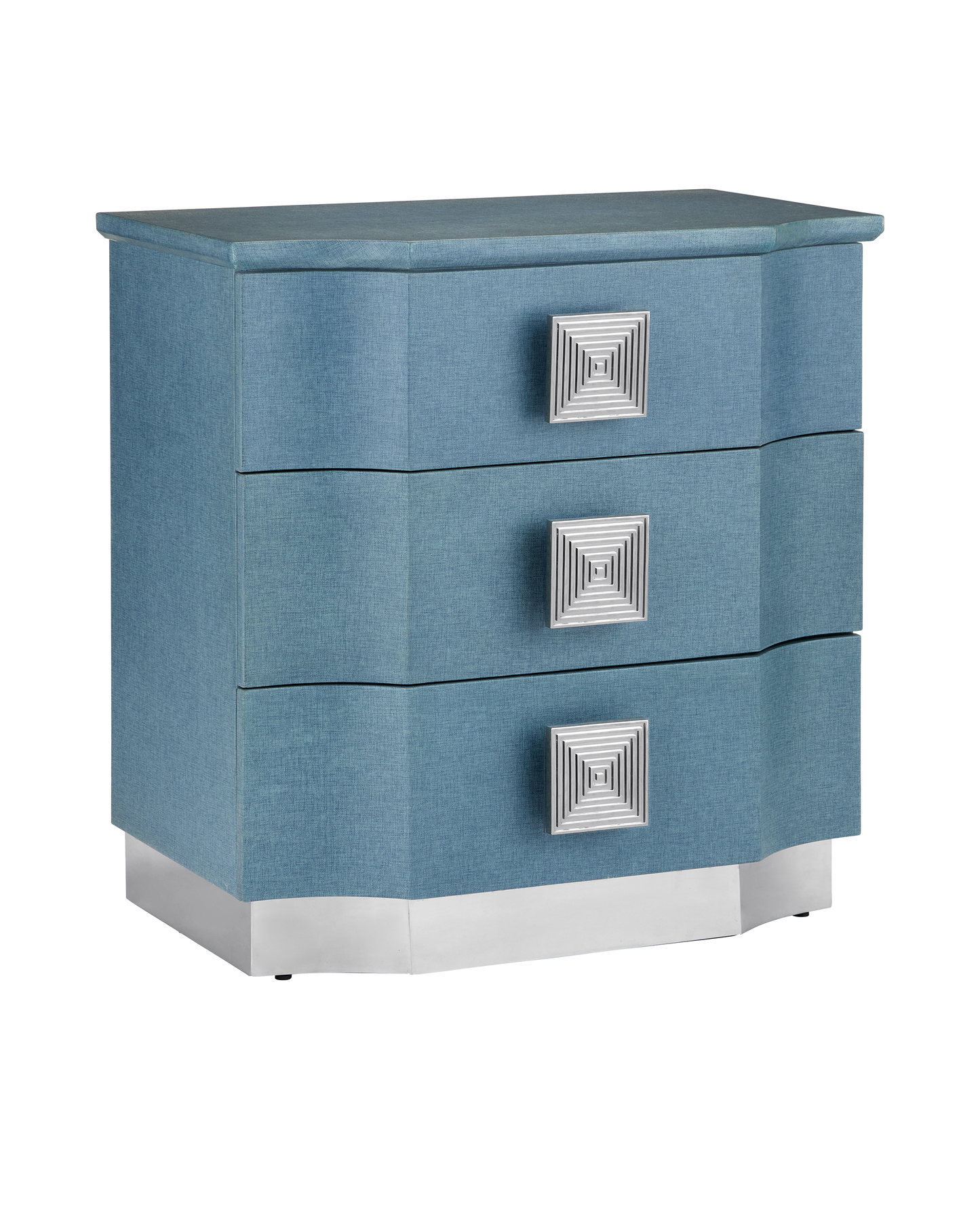 Currey & Co. Maya Blue Chest 3000-0282