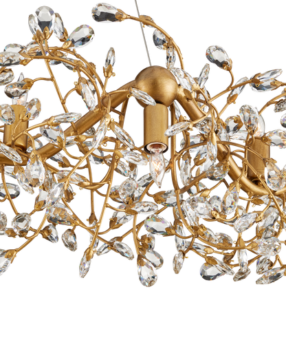 Currey & Co. Crystal Bud Grande Ring Chandelier 9000-1136