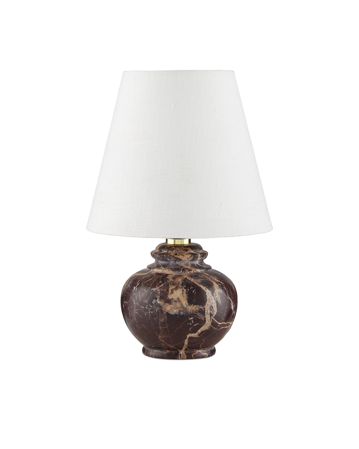 Currey & Co. Piccolo Brown Mini Table Lamp 6000-0805