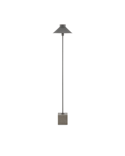 Currey & Co. Suzu Gray Floor Lamp 8000-0017