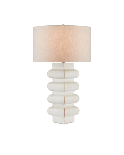 Currey & Co. Blondel White Table Lamp 6000-0769