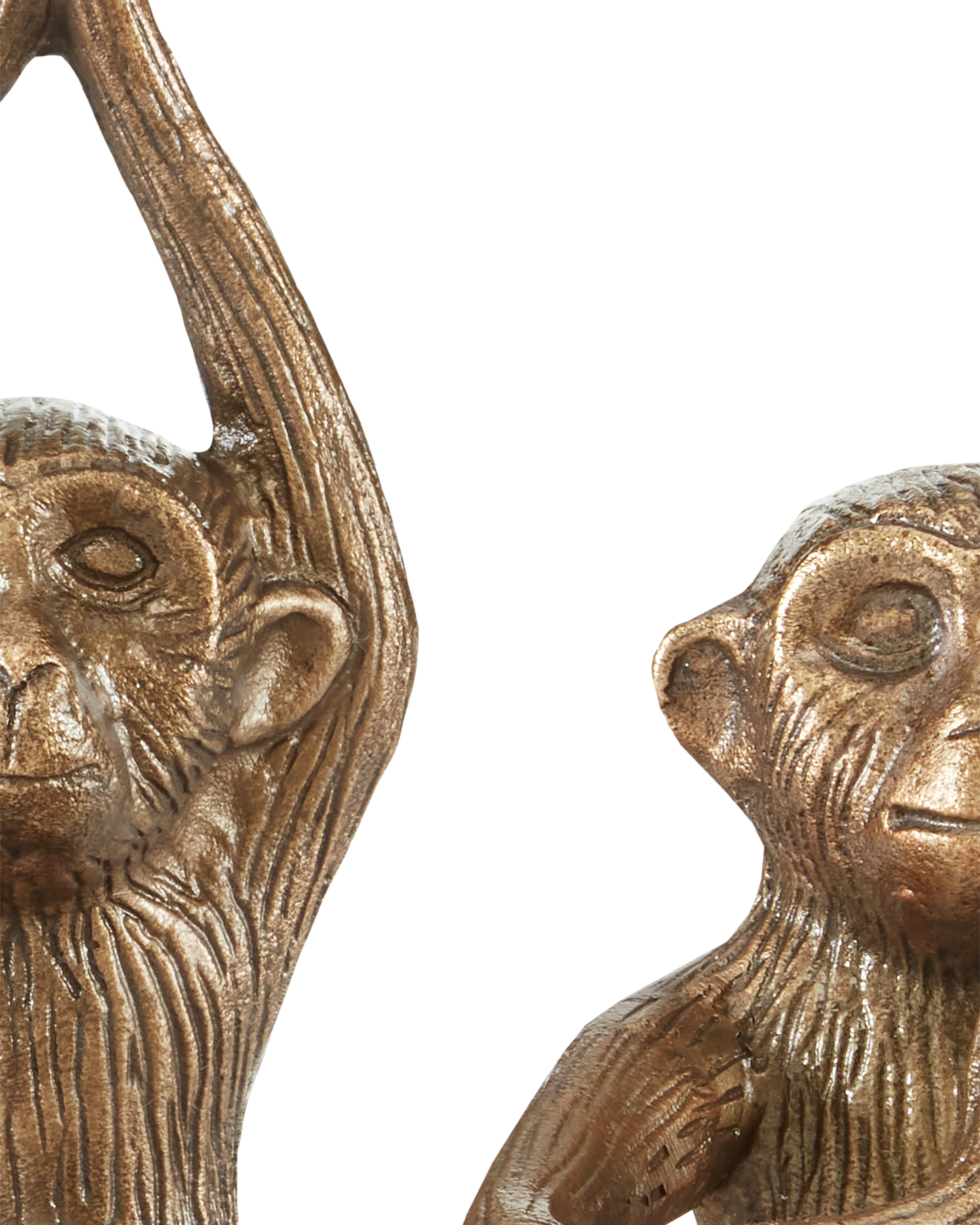 Currey & Co. Zen Brass Monkey Set of 3 1200-0518