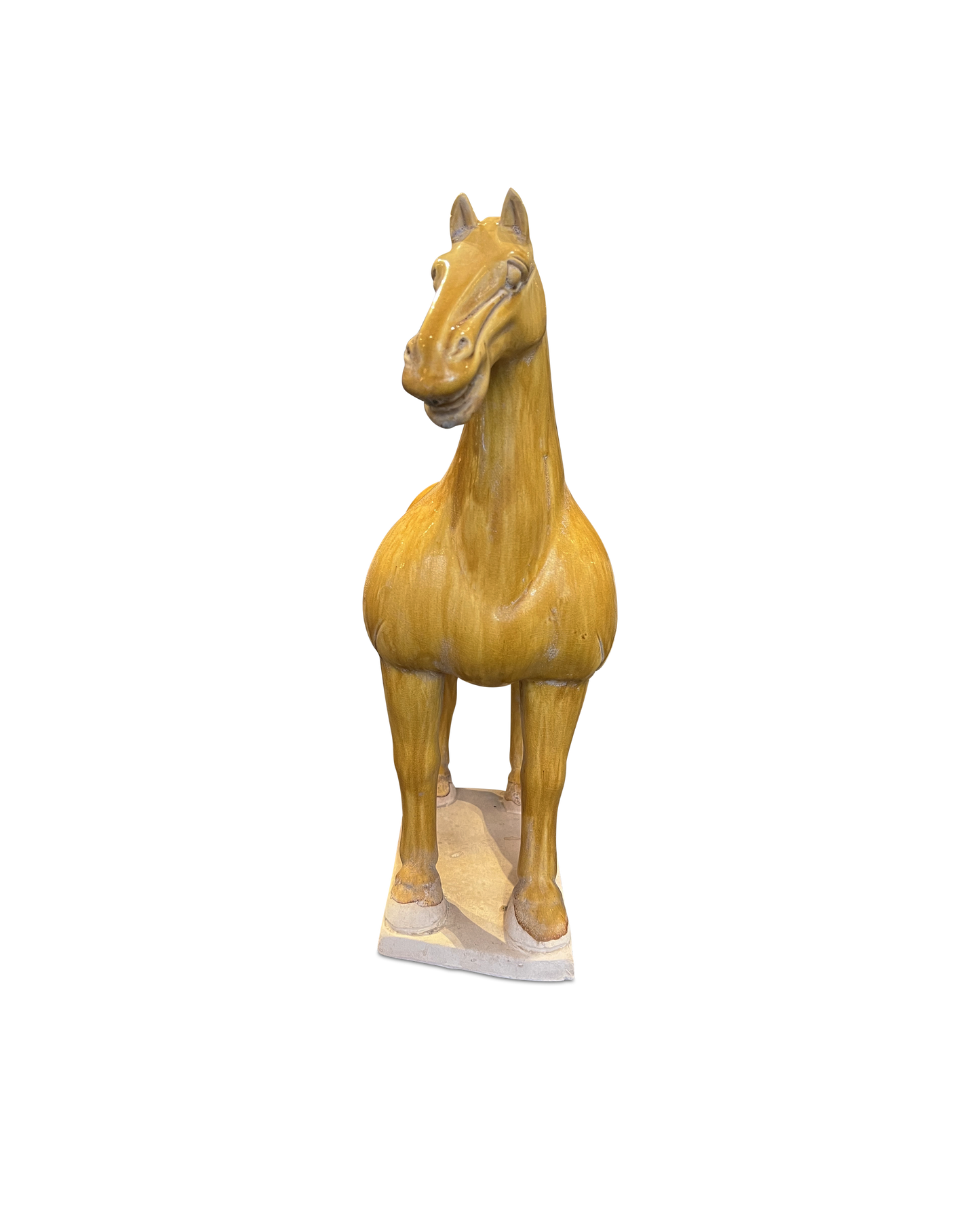 Currey & Co. Tang Dynasty Medium Persimmon Horse 1200-0780