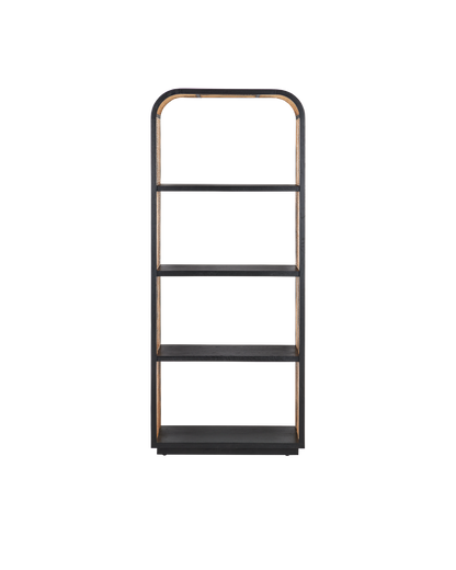 Currey & Co. Anisa Black Etagere 3000-0229