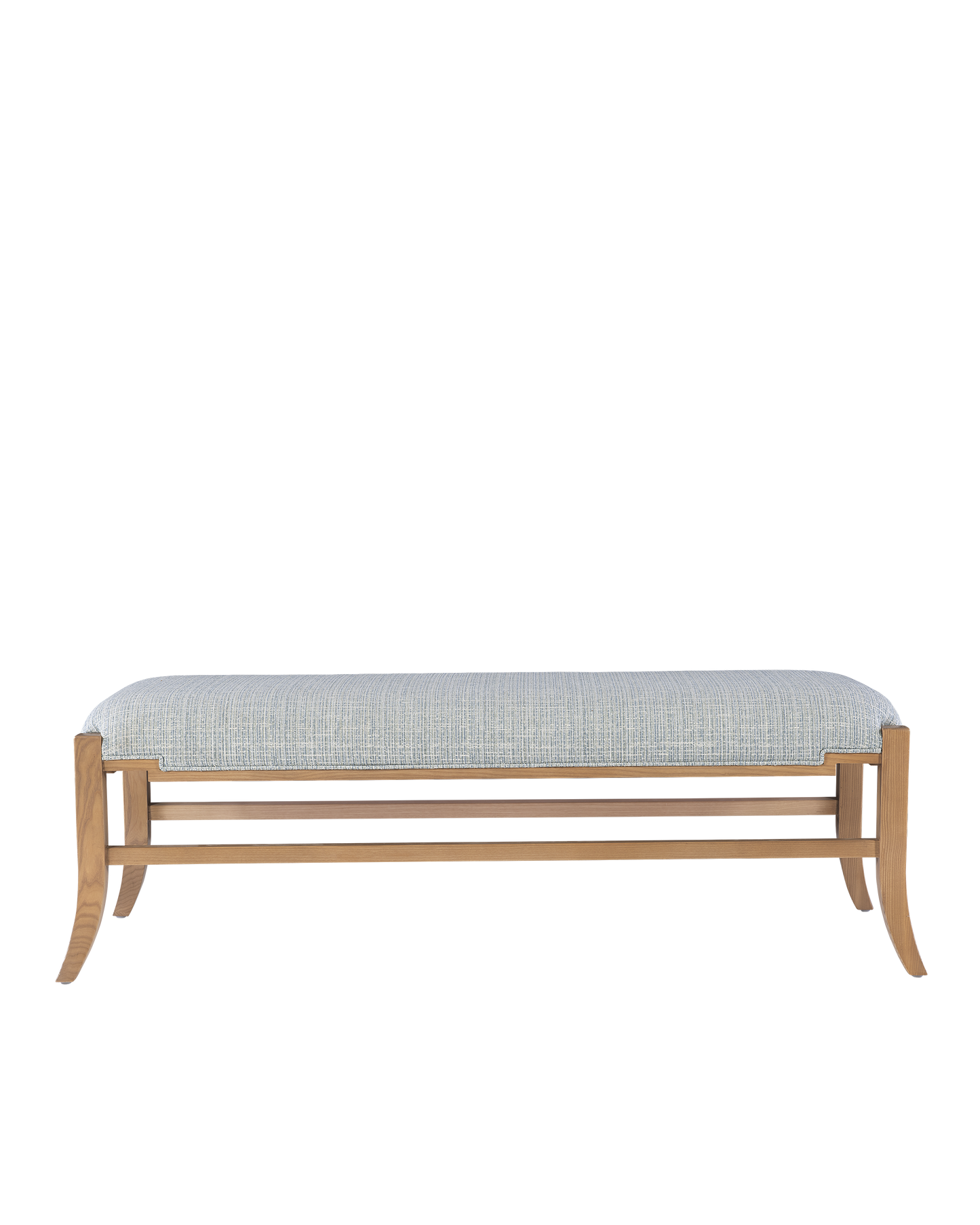 Currey & Co. Melanie Blonde Bench, Greenlight Powder 7000-1002