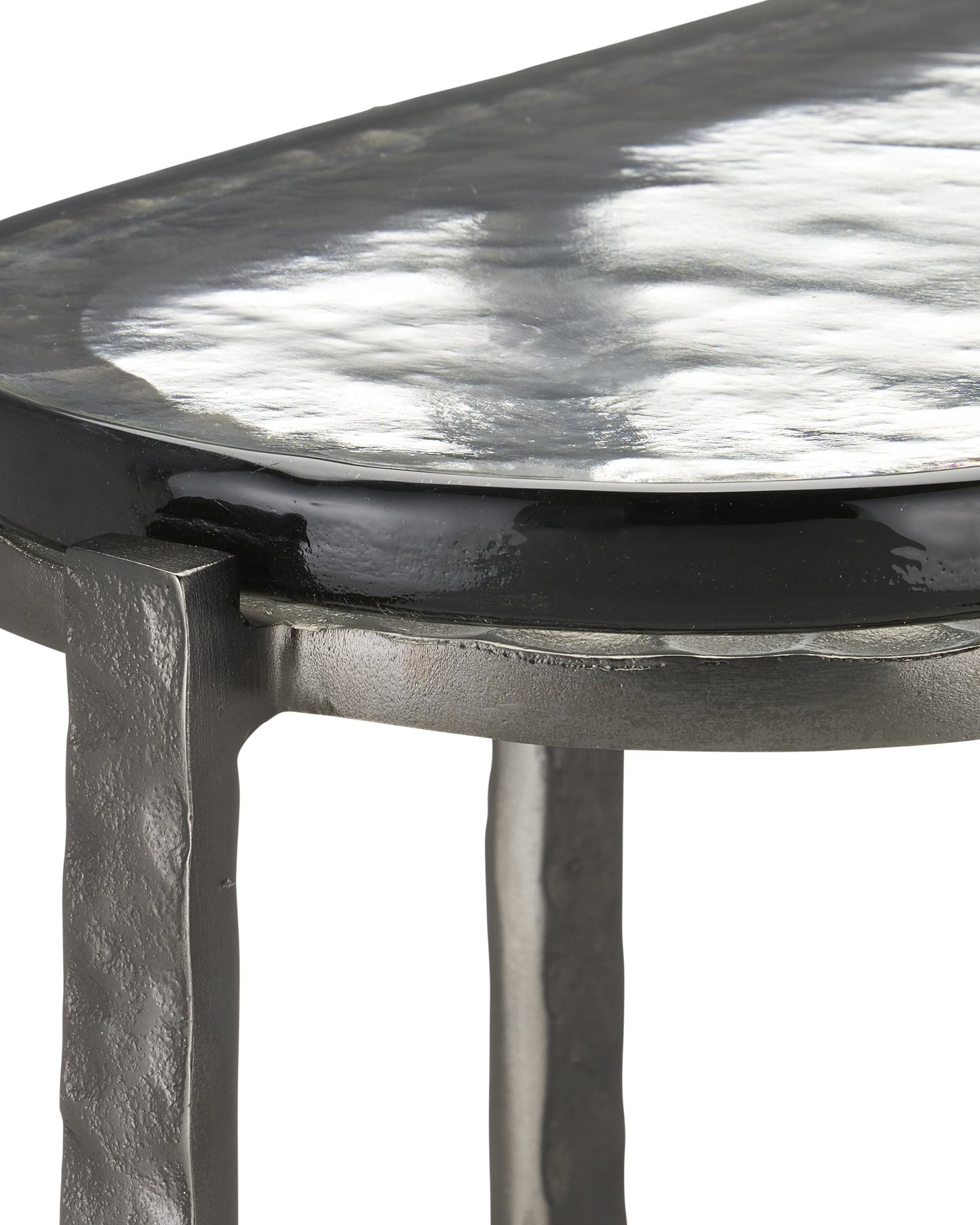 Currey & Co. Acea Graphite Side Table 4000-0159