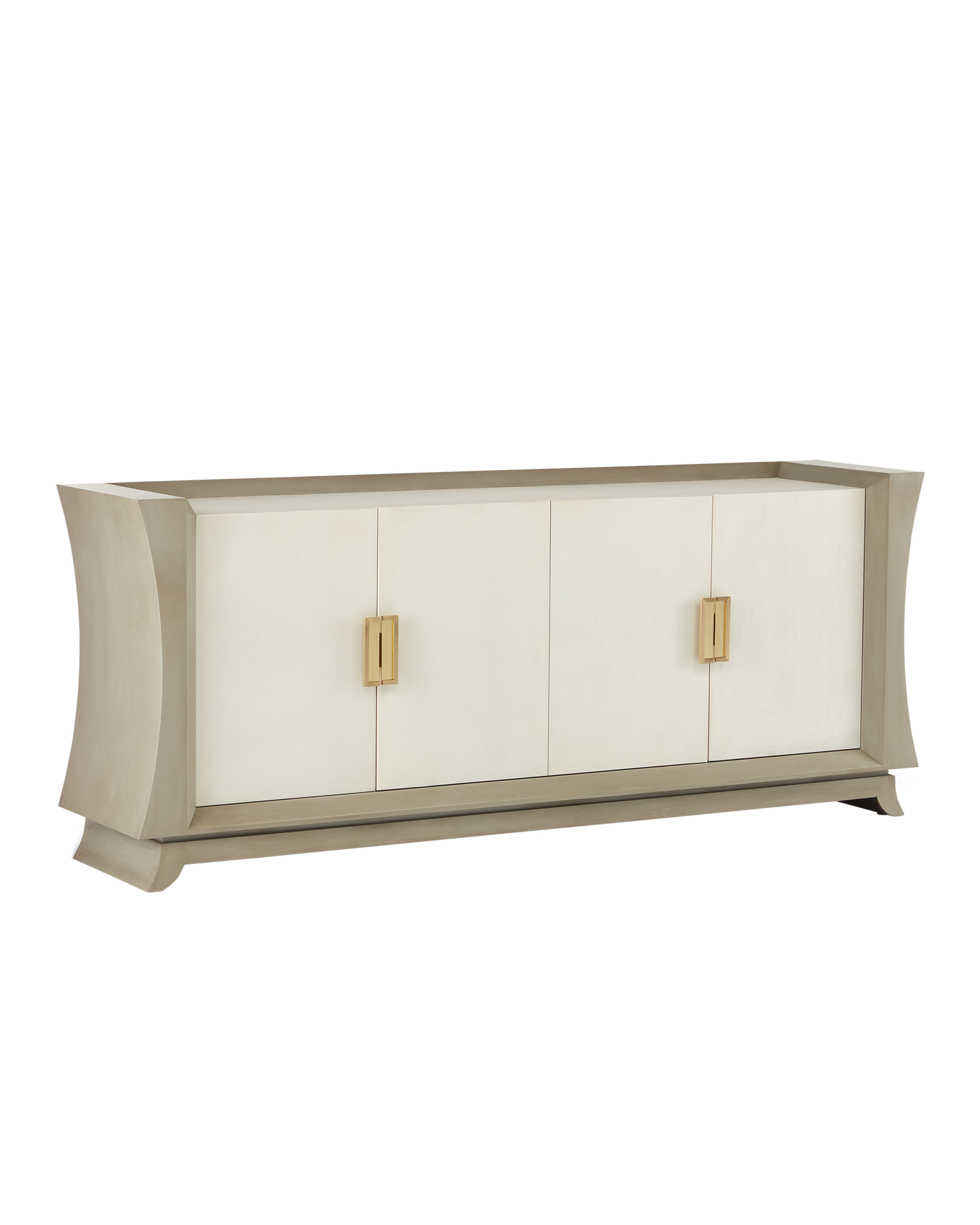 Currey & Co. Koji Cream Credenza 3000-0212