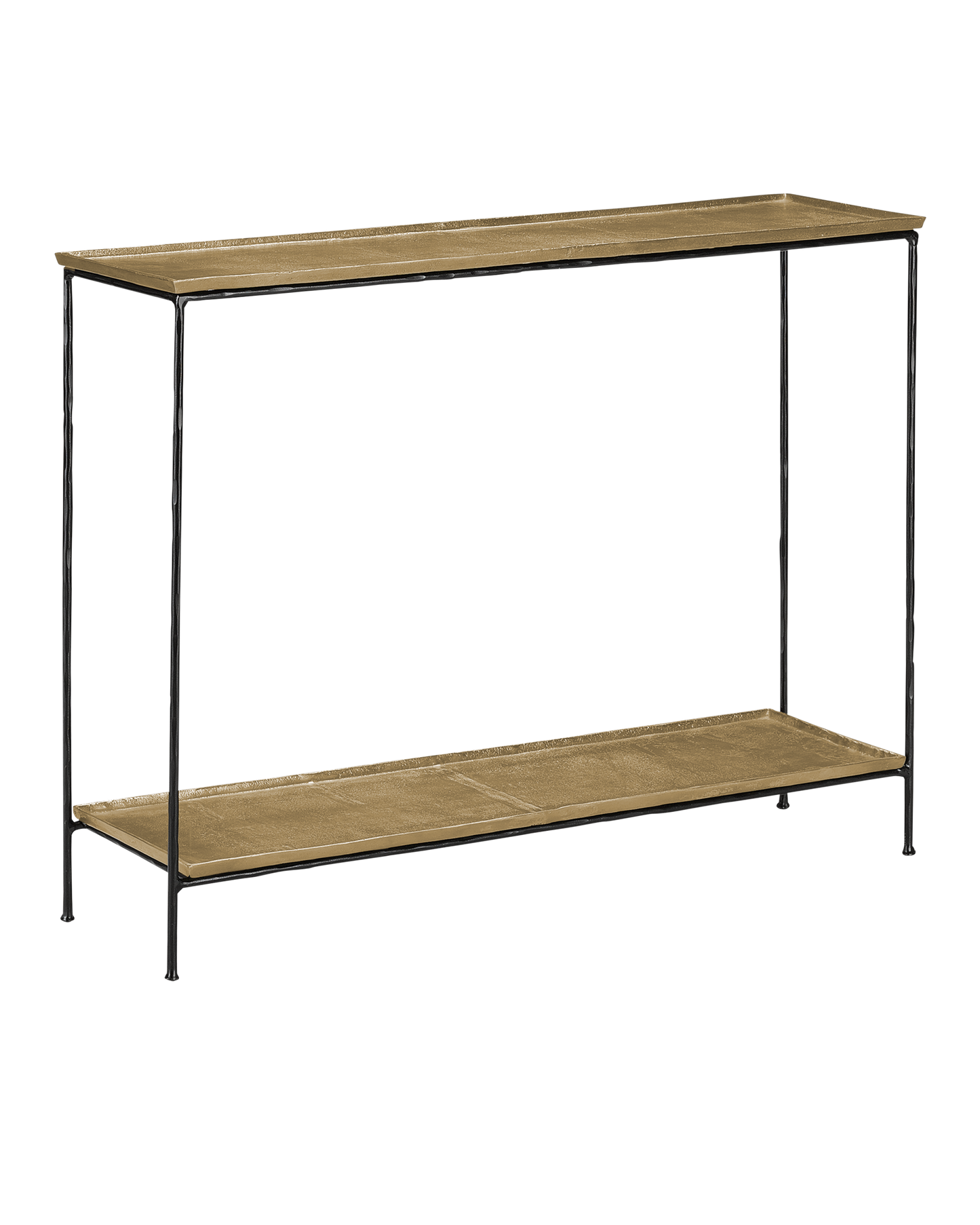 Currey & Co. Boyles Brass Console Table 4000-0023