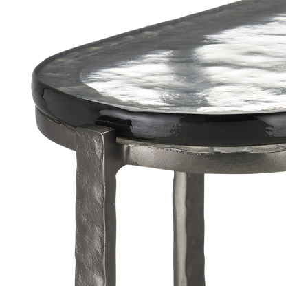 Currey & Co. Acea Graphite Side Table 4000-0159