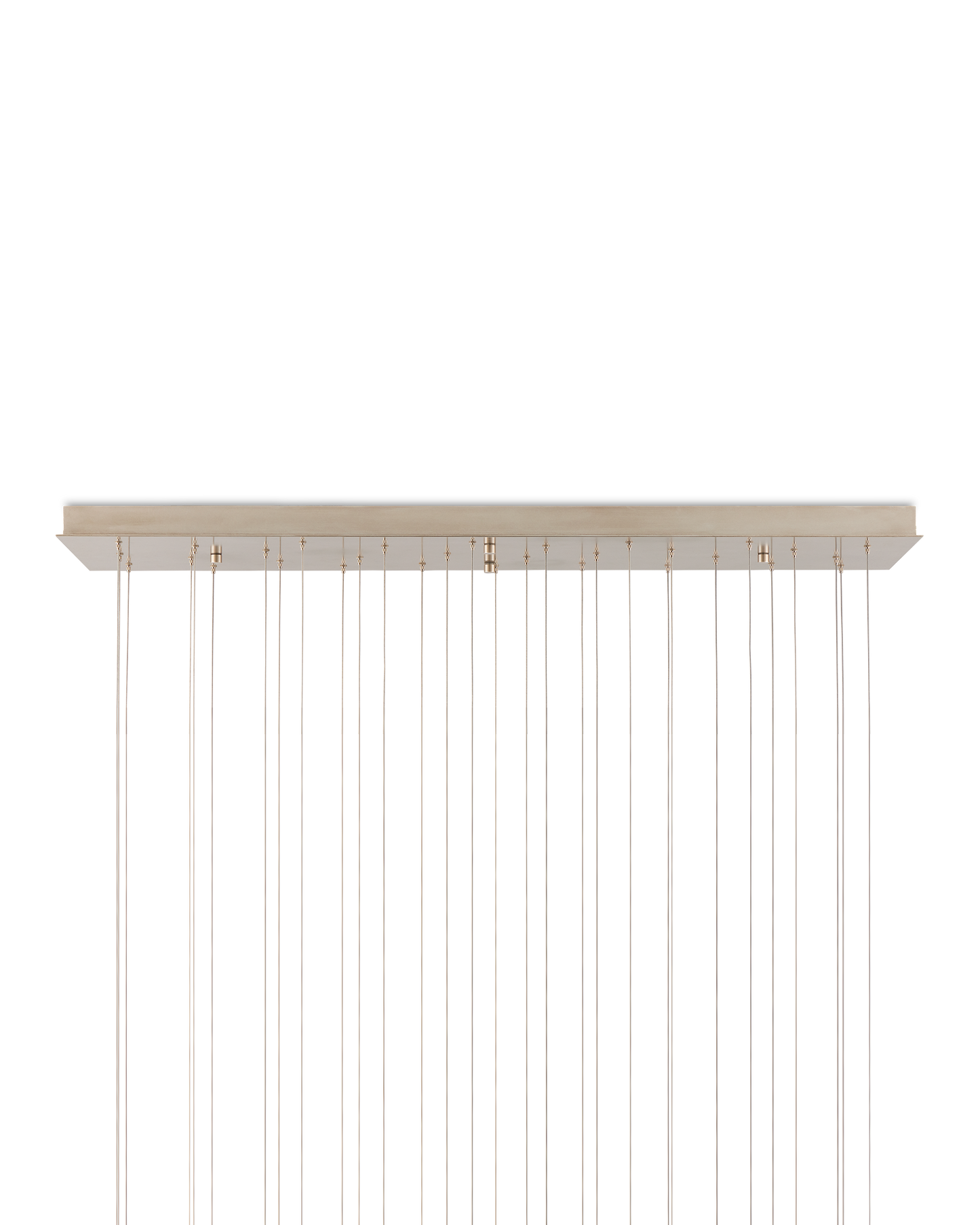 Currey & Co. Catrice 30-Light Linear Multi-Drop Pendant 9000-0679