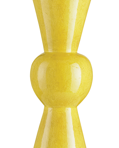 Currey & Co. Upbeat Yellow Table Lamp 6382