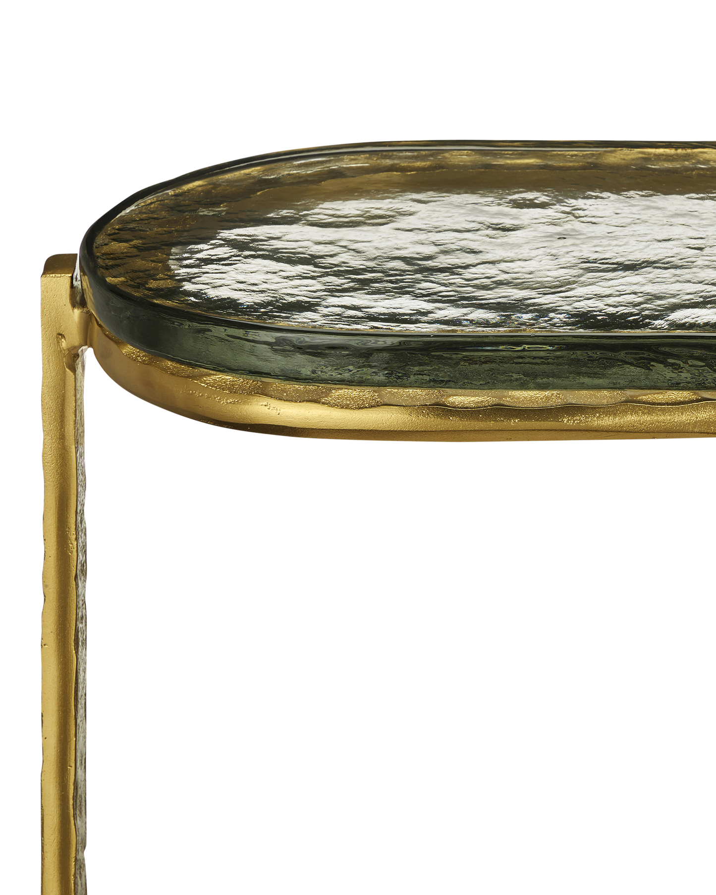 Currey & Co. Acea Gold Side Table 4000-0158