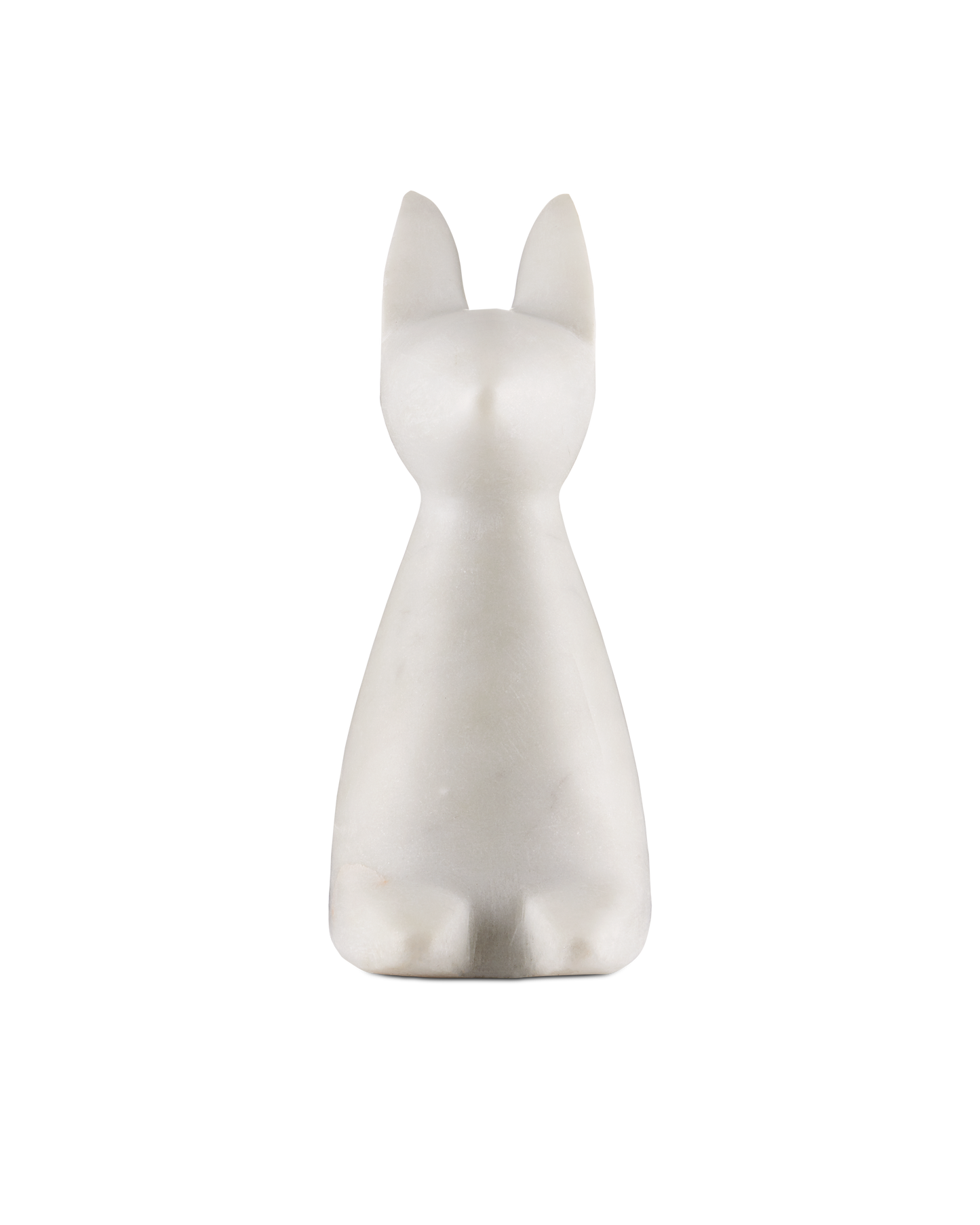 Currey & Co. White Marble Rabbit 1200-0654