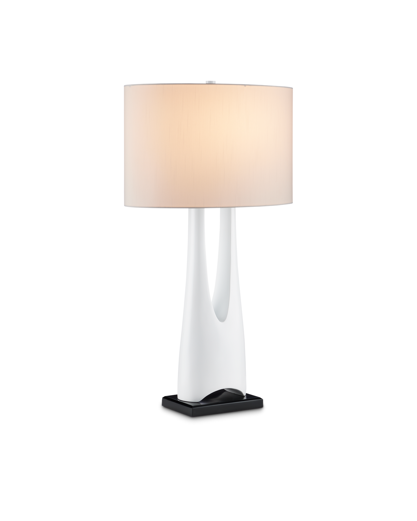 Currey & Co. La Porta White Table Lamp 6000-0853