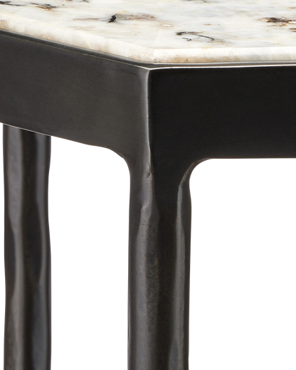 Currey & Co. Tosi Marble Accent Table 4000-0174