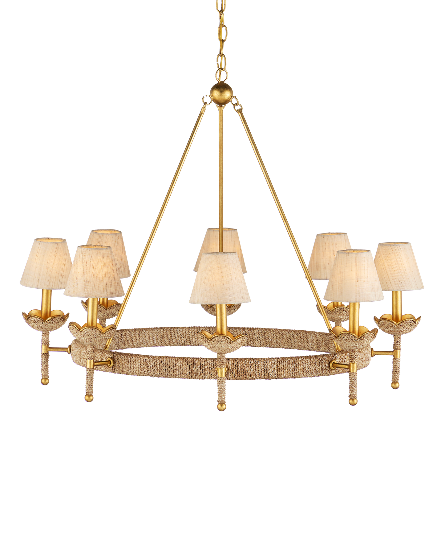 Currey & Co. Vichy Chandelier 9000-1143