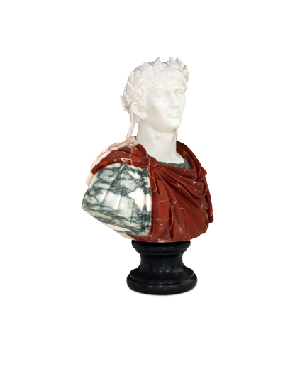 Currey & Co. Cristos Marble Bust Sculpture 1200-0663