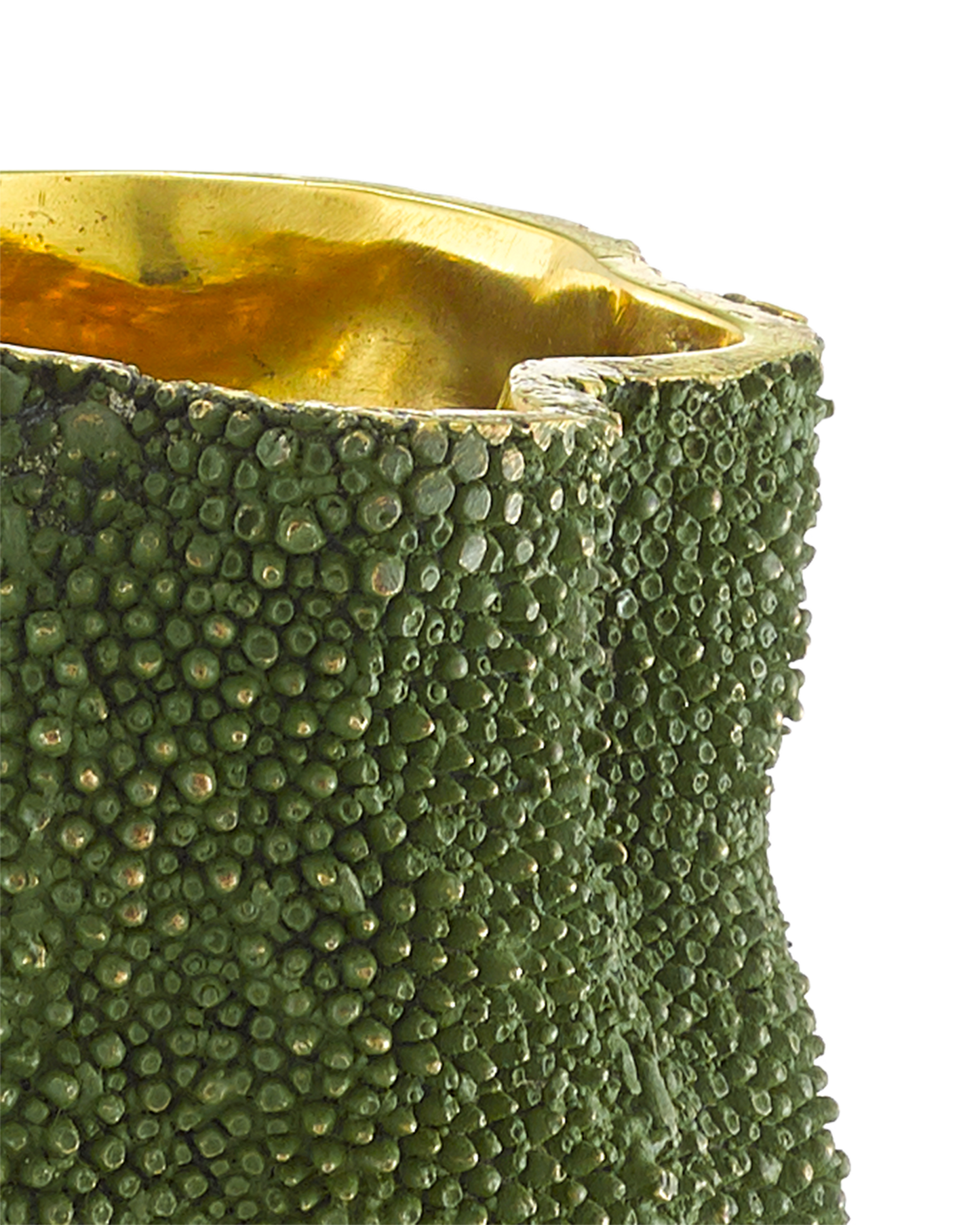 Currey & Co. Jackfruit Medium Green Vase 1200-0288