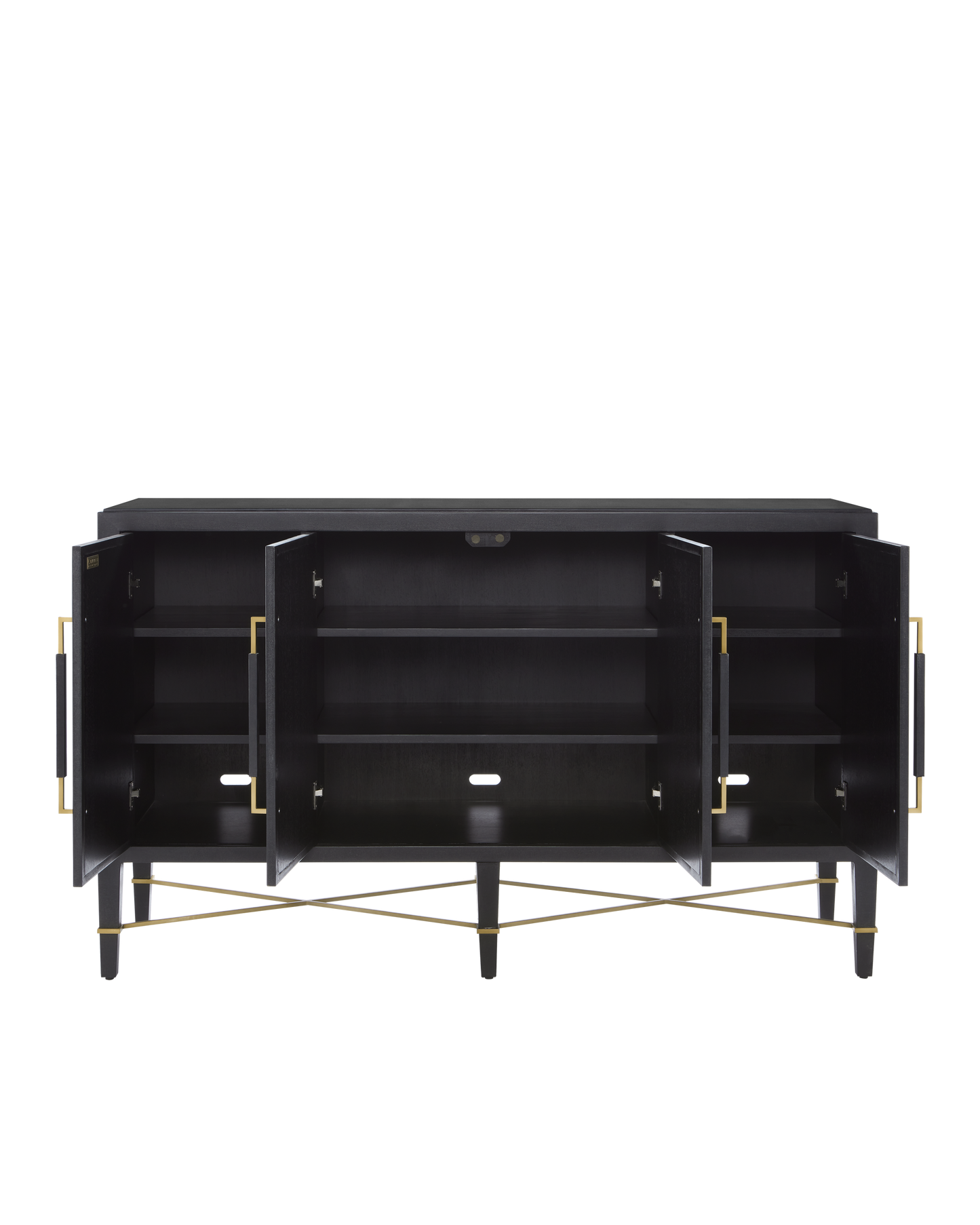 Currey & Co. Verona Black Sideboard 3000-0037