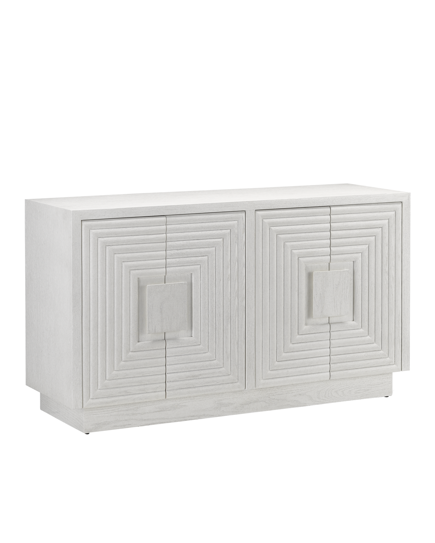 Currey & Co. Morombe White Cabinet 3000-0151