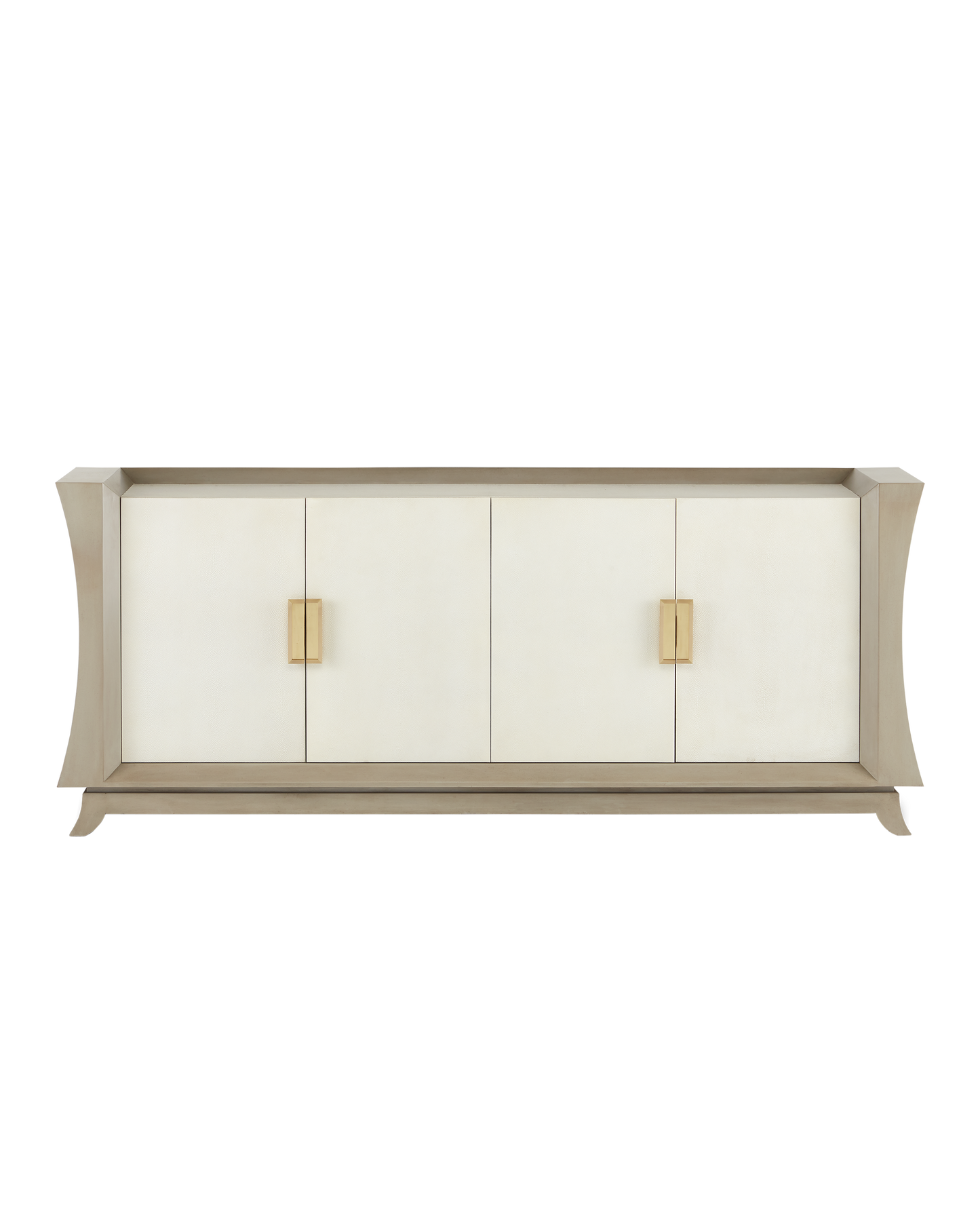 Currey & Co. Koji Cream Credenza 3000-0212