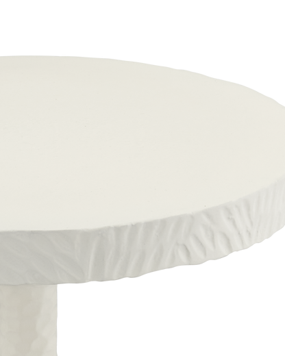 Currey & Co. Gallo White Drinks Table 4000-0103