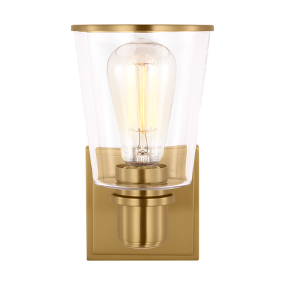 Visual Comfort Studio Chapman & Myers Alessa Sconce in Burnished Brass CV1031BBS