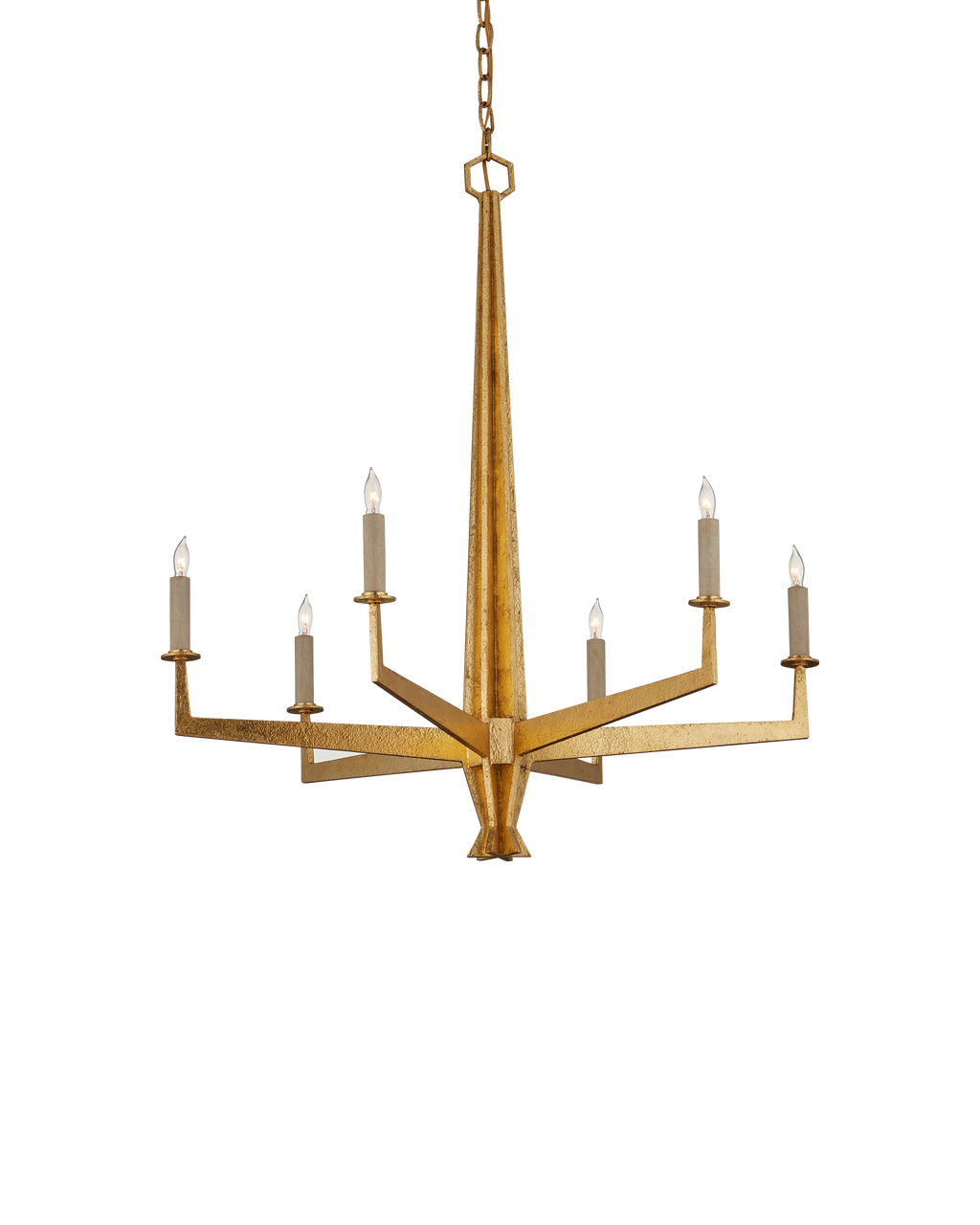 Currey & Co. Goldfinch Medium Chandelier 9000-1213