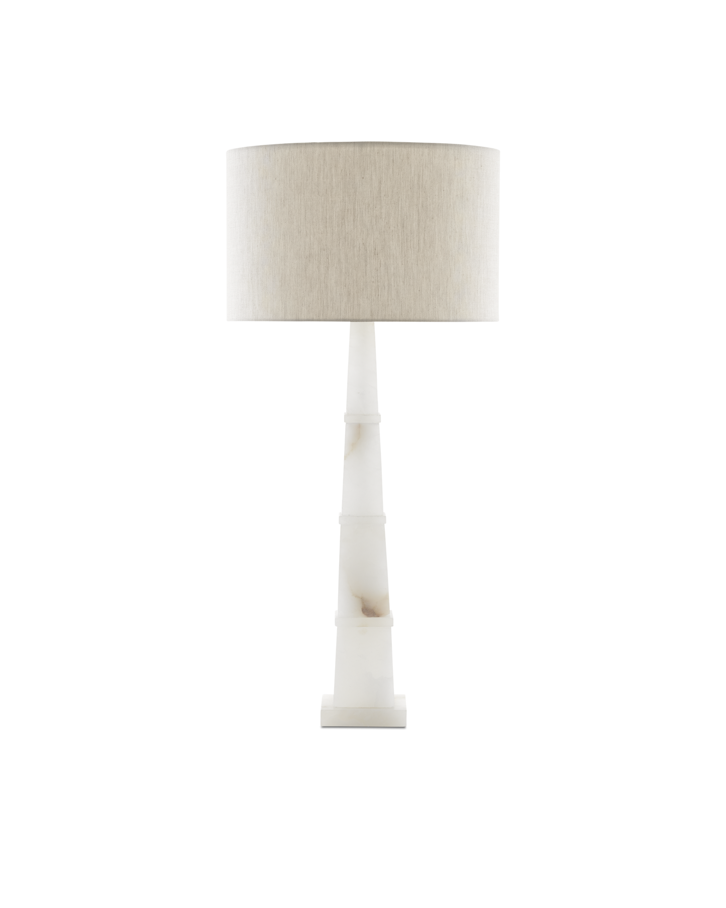 Currey & Co. Alabastro White Table Lamp 6000-0595