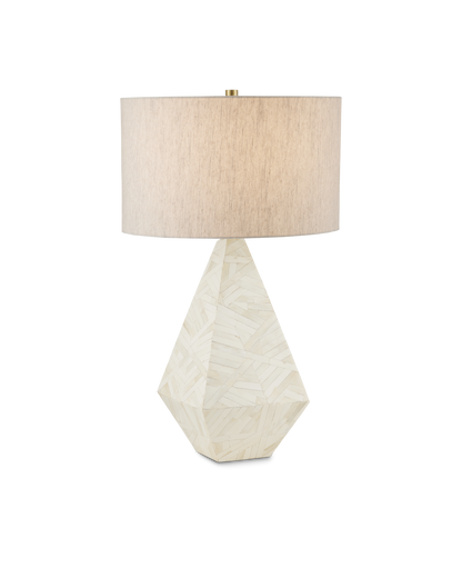 Currey & Co. Elysium White Table Lamp 6000-0866