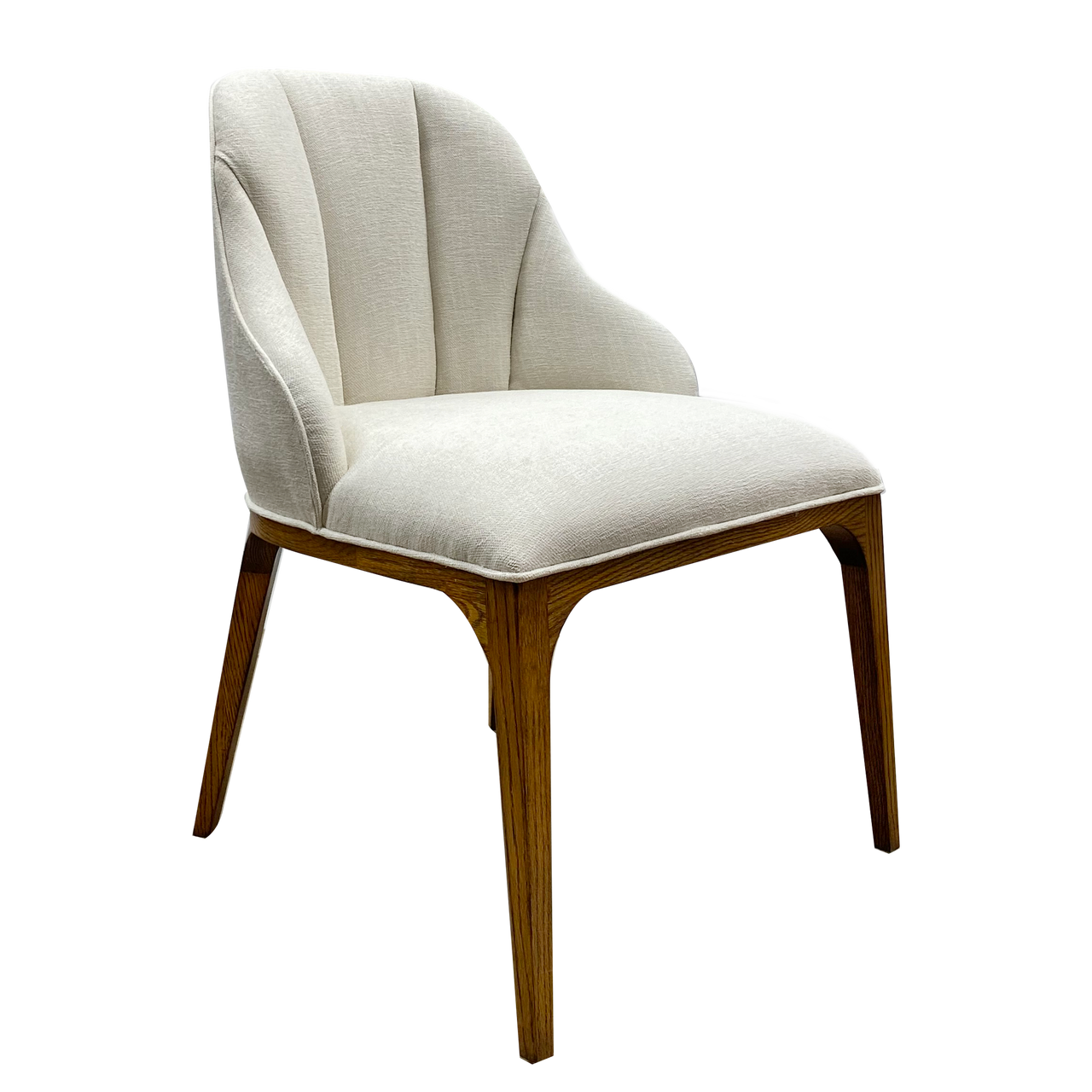 Currey & Co. Upholstered Inga Dining Chair, Adena Parchment 7000-0762