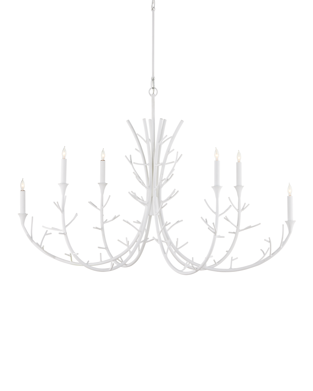 Currey & Co. Twiggy Oval Chandelier 9000-1207