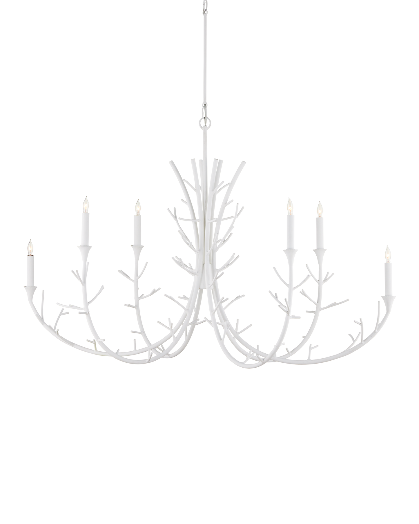 Currey & Co. Twiggy Oval Chandelier 9000-1207