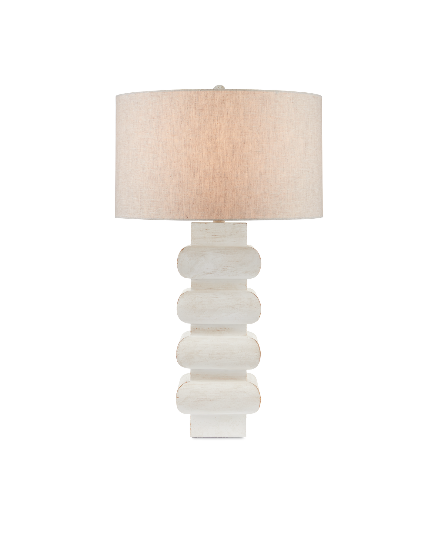 Currey & Co. Blondel White Table Lamp 6000-0769