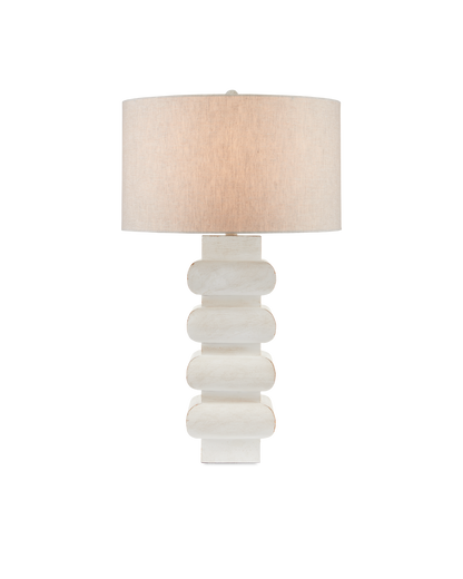 Currey & Co. Blondel White Table Lamp 6000-0769