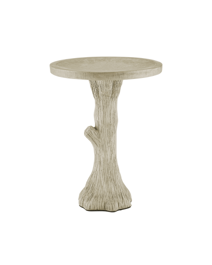 Currey & Co. Faux Bois Small Bird Bath 2200-0044