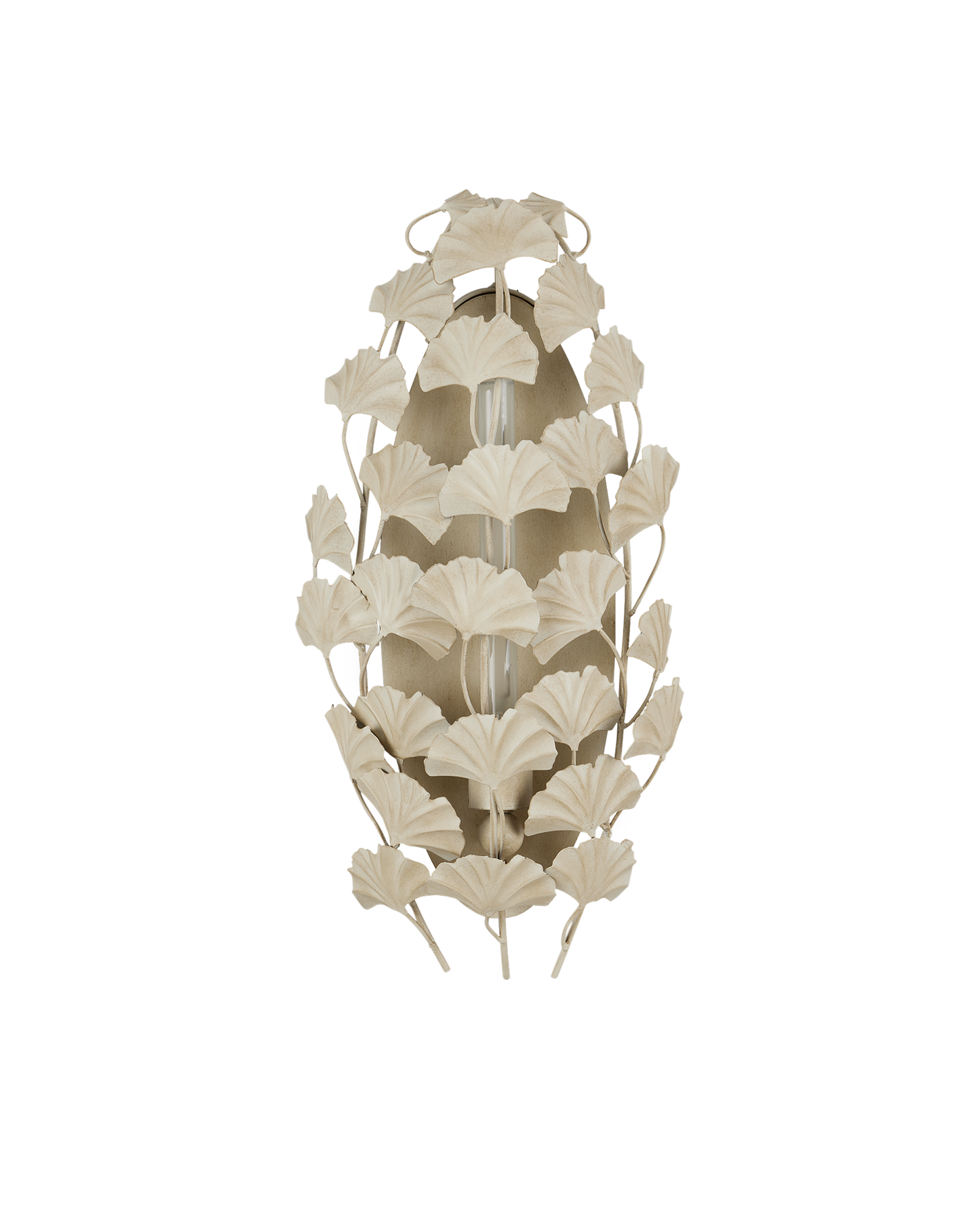 Currey & Co. Maidenhair Ivory Wall Sconce 5000-0230