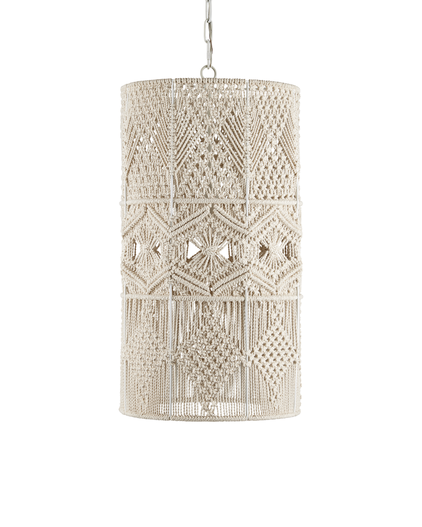 Currey & Co. Mod White Pendant 9000-0916