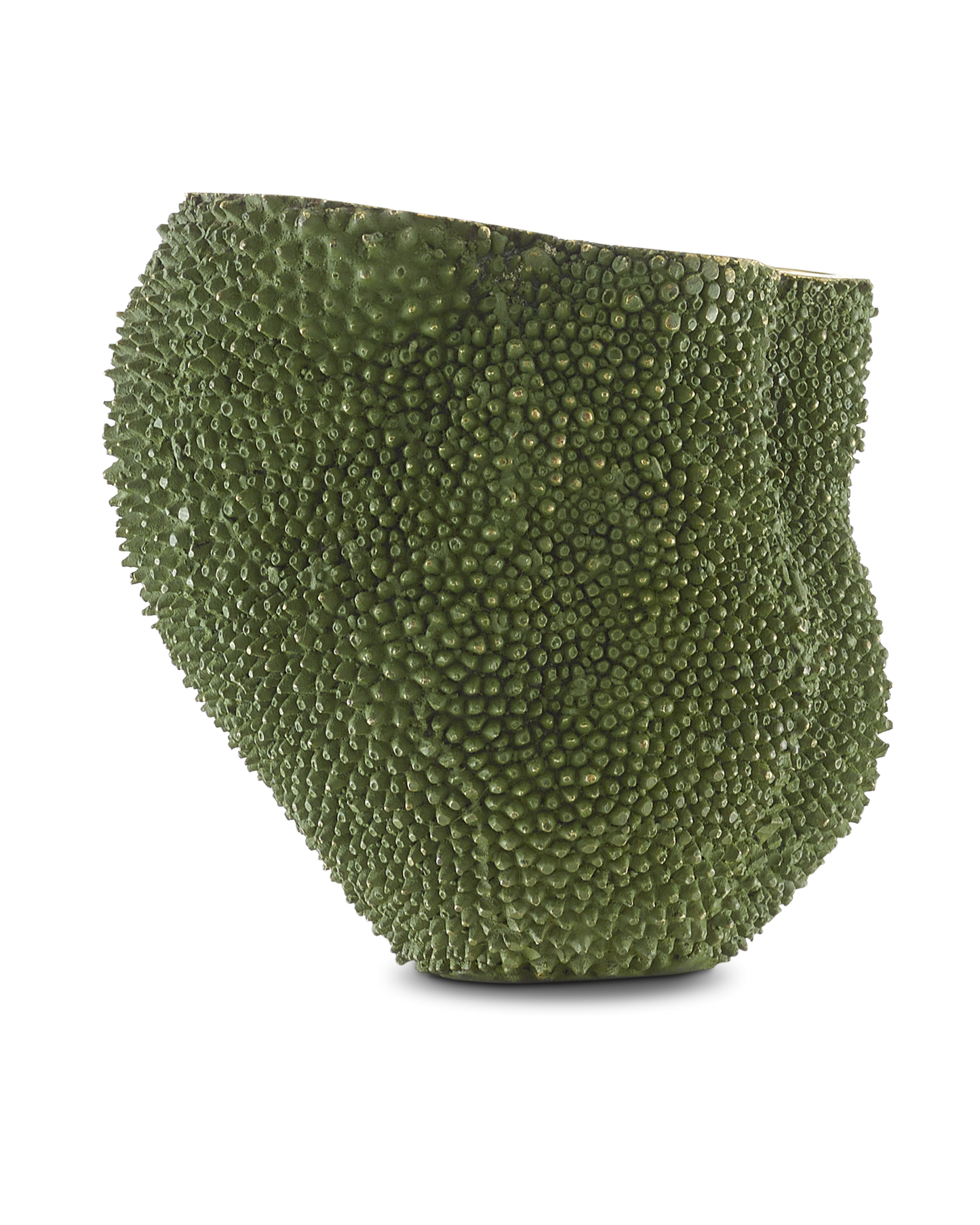 Currey & Co. Jackfruit Medium Green Vase 1200-0288