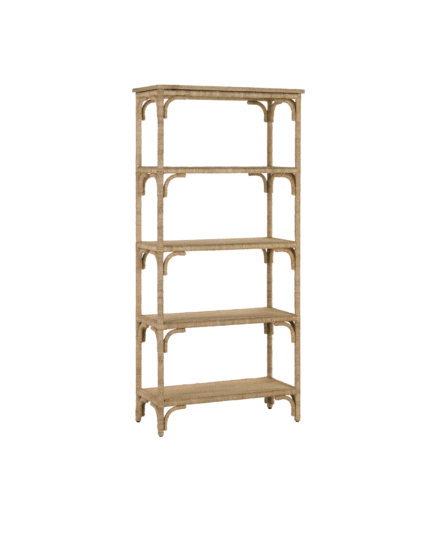 Currey & Co. Olisa Rope Etagere 3000-0086