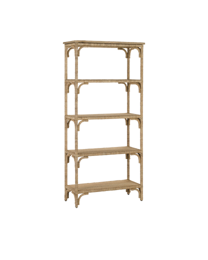 Currey & Co. Olisa Rope Etagere 3000-0086