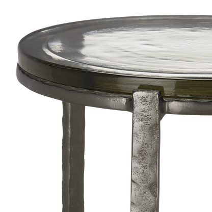 Currey & Co. Acea Graphite Accent Table 4000-0157