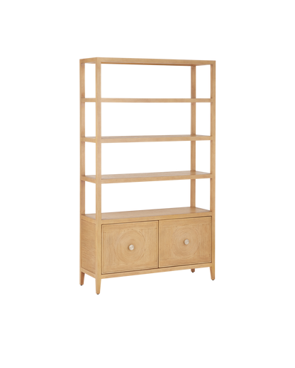 Currey & Co. Santos Sea Sand Storage Etagere 3000-0266