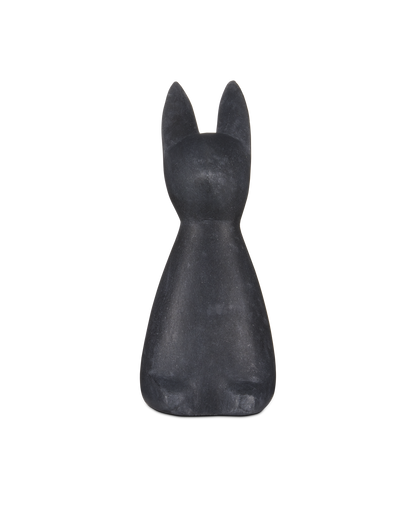 Currey & Co. Black Marble Rabbit 1200-0655