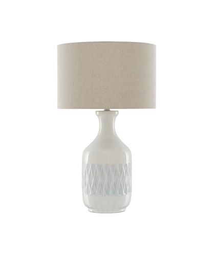 Currey & Co. Samba White Table Lamp 6000-0516