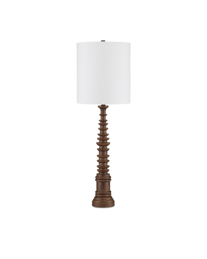 Currey & Co. Malayan Natural Table Lamp 6000-0897